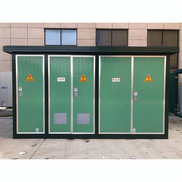 鄂伦春1600KVA欧式箱式变压器